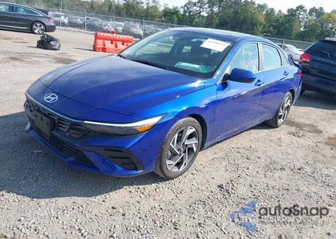 2025 Hyundai Elantra Sel Convenience from USA, damaged, VIN KMHLS4DG8SU878790